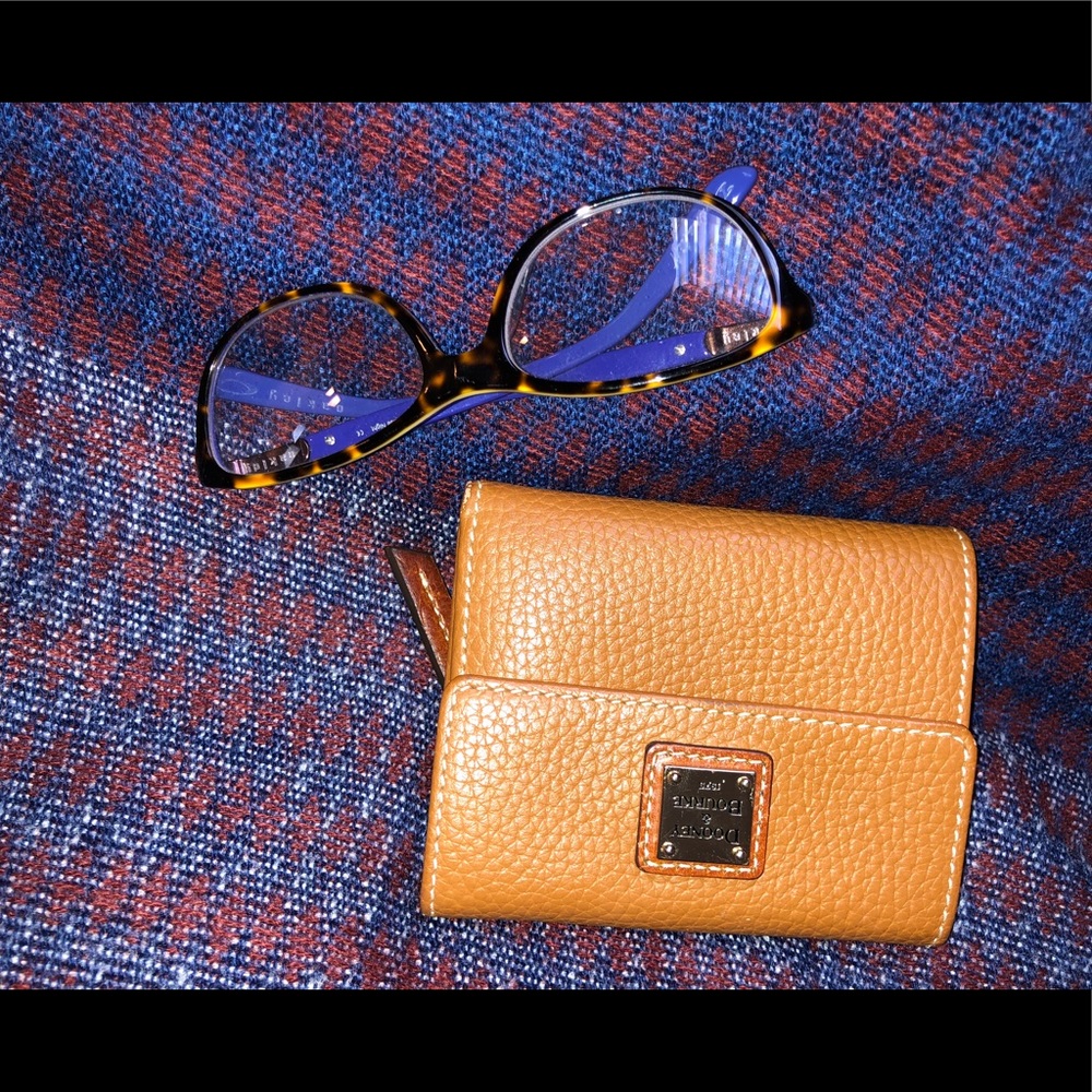 Dooney & Bourke leather trifold wallet